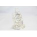 Handmade India Ganesha Ganesh God Idol Figurine 70% Silver Figure Statue H10